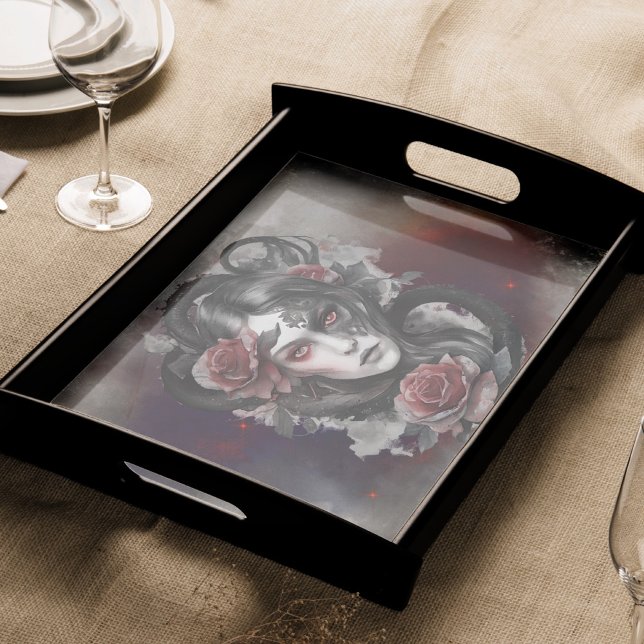 Papel De Seda Feitiçaria | Demônio Chifre-Escuro com Olhos Verme (Criador carregado)