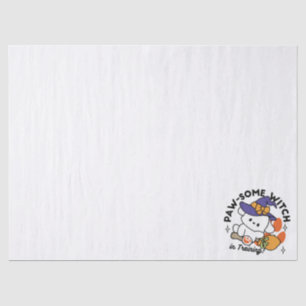 Papel De Seda Feiticeira de pata no treinamento - Cão de Hallowe