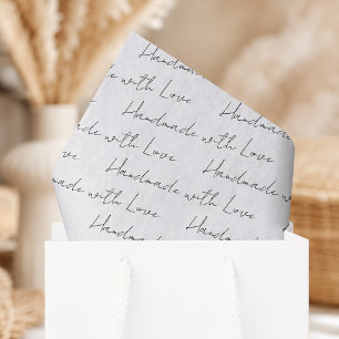 Papel De Seda Feito à Mão com Amor Personalizado