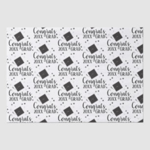 Papel De Seda Felicita o Formando 2024 Wrapping Paper