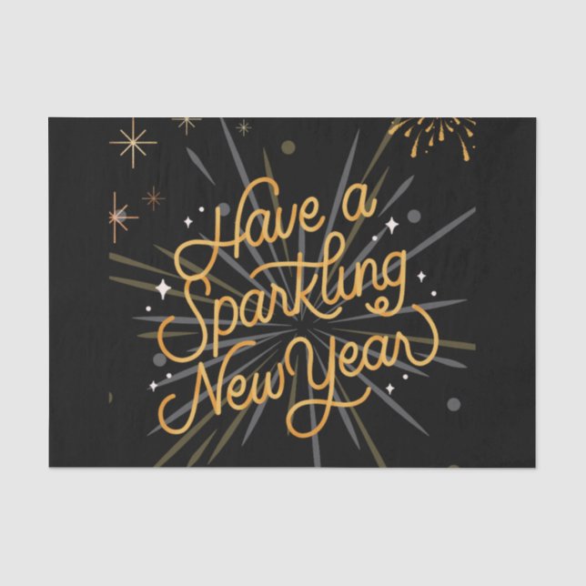 Papel De Seda Felicitemos o Ano Novo! (Frente )