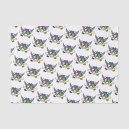 Papel De Seda Feliz aniversário! Bicicletas com Cartografia de F