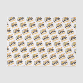 Papel De Seda Feliz Aniversário do Bando de Construção