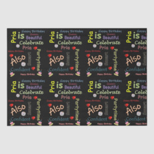 Papel De Seda Feliz Aniversário - Papo Pria
