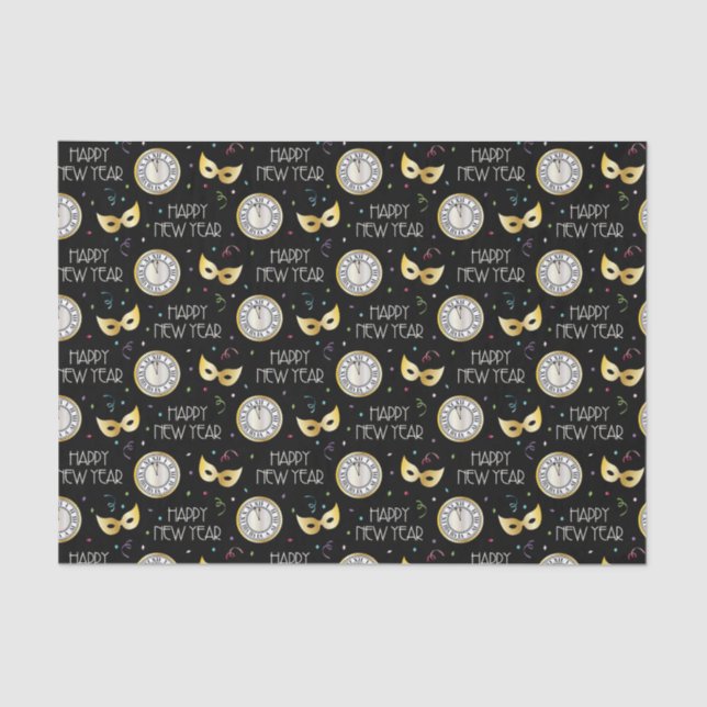 Papel De Seda Feliz ano novo (Frente )