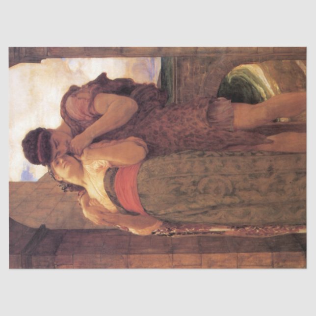 Papel De Seda Feliz Casado (por Frederic Leighton) (Frente )