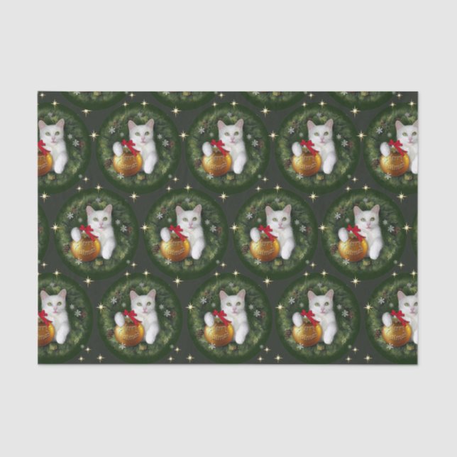 Papel De Seda Feliz Catmas (Frente )