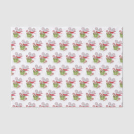 Papel De Seda Feliz ChrisMouse, Férias de Rato