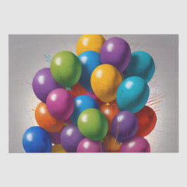 Papel De Seda Feliz Convite de Aniversário