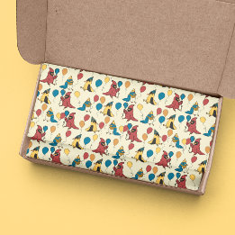 Papel De Seda Feliz Dia de Pássaro Pássaros Cartoon Ameaçaram An