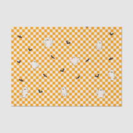 Papel De Seda Feliz Fantasma Ghost Halloween Adolescente Anivers