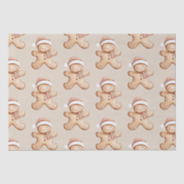 Papel De Seda Feliz Gingerpão e Star Cookie