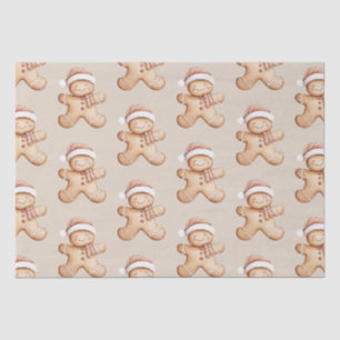 Papel De Seda Feliz Gingerpão e Star Cookie