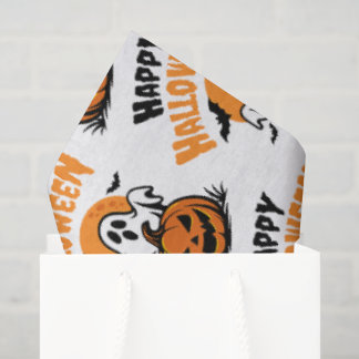 Papel De Seda Feliz Halloween
