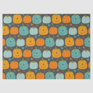 Papel De Seda Feliz Halloween Pumpkin