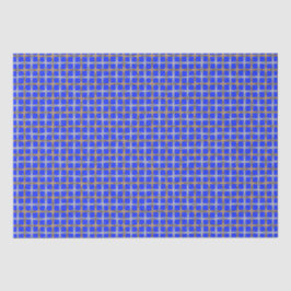 Papel De Seda Feliz Hanukkah Dourado e Silver Lacrado