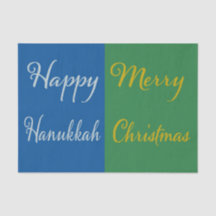 Feliz Hanukkah Feliz Natal Feriado Duplo