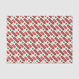 Papel De Seda Feliz Natal