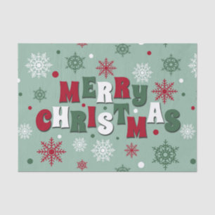 Papel De Seda Feliz Natal