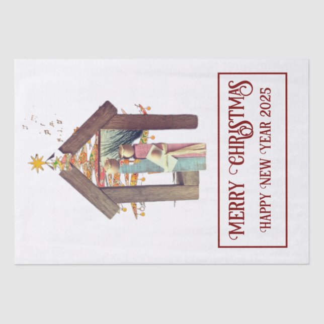 Papel De Seda Feliz Natal! (Frente )