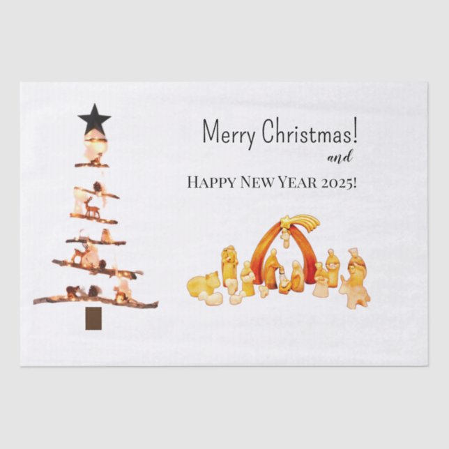 Papel De Seda Feliz Natal! (Frente )