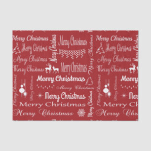 Papel De Seda Feliz Natal