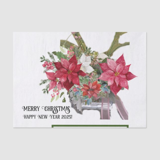 Papel De Seda Feliz Natal! (Frente )