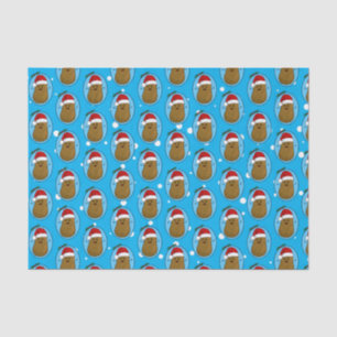 Papel De Seda Feliz Natal Batata