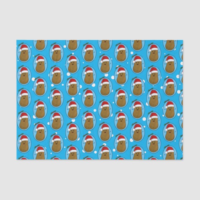 Papel De Seda Feliz Natal Batata (Frente )