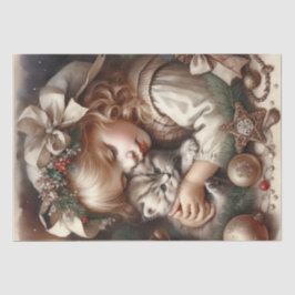 Papel De Seda Feliz Natal de Kitten Fofinho