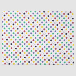 Papel De Seda Feliz Padrão Festivo Feliz e Feliz, Colorido