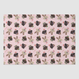 Papel De Seda Feliz Pawlidays Labrador Retriever Cães