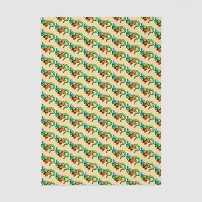 Papel De Seda Feliz Samhain! (Frente )