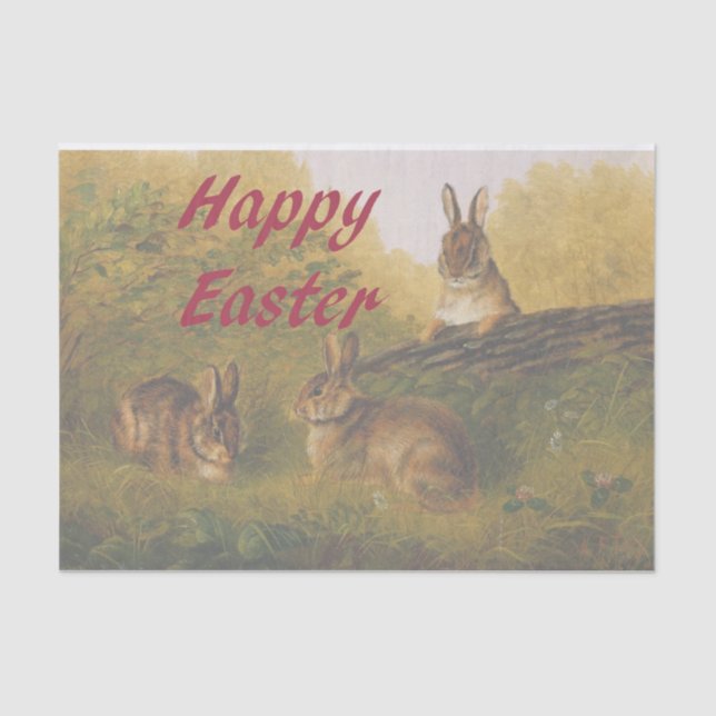 Papel De Seda Felz pascoa (Frente )