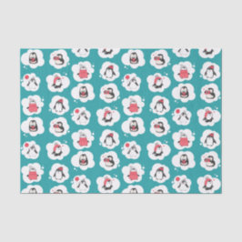 Papel De Seda Feriado de inverno em Pinguim