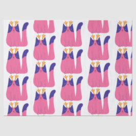 Papel De Seda Feriado de Natal de Cat