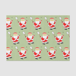 Papel De Seda Feriado de Natal do Player de Praça