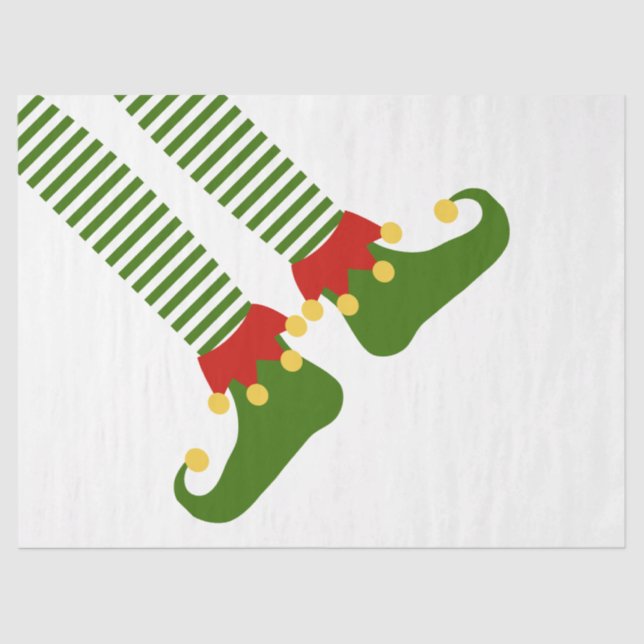 Papel De Seda Feriado Feriado Festivo Festivo de Natal Engraçado (Frente )