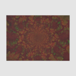 Papel De Seda Feriado Verde Natal Elegante