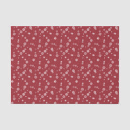 Papel De Seda Feriado Vermelho