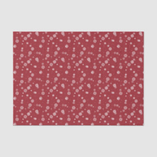 Papel De Seda Feriado Vermelho