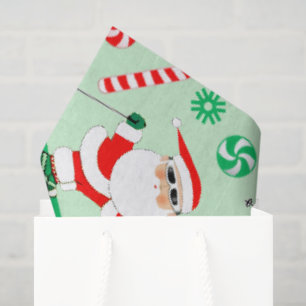 Papel De Seda Férias de Natal de Esqui