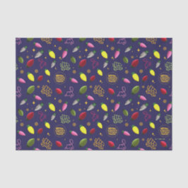 Papel De Seda Férias de Natal | Padrão de férias