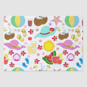 Papel De Seda Férias de verão