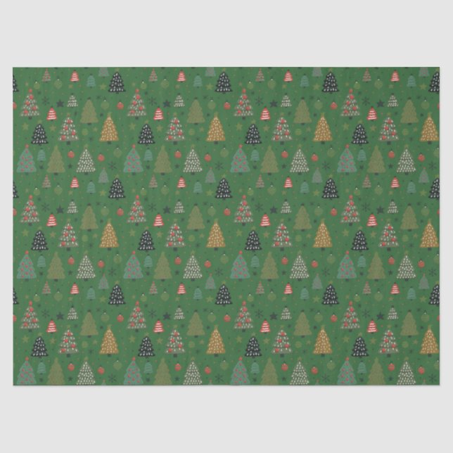 Papel De Seda Férias Ecos-Verde (Frente )