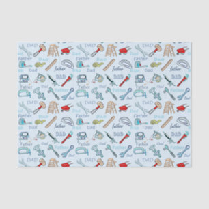 Papel De Seda Ferramentas do dia dos pais