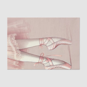 Papel De Seda Festa de Aniversário com Dedo do Pé de Bailarina R