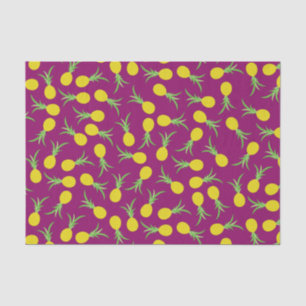 Papel De Seda Festa de aniversário de abacaxi no verão