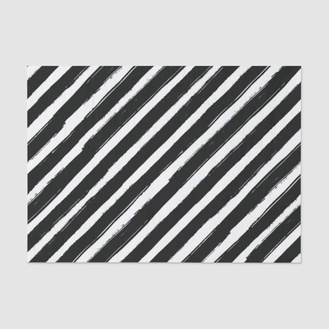Papel De Seda Festa de aniversário de tendências de listas negra (Frente )