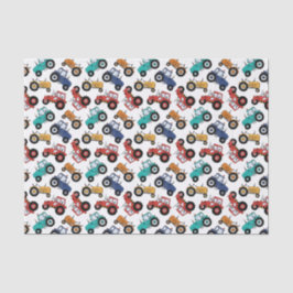 Papel De Seda Festa de aniversário do Trator de Dissociação